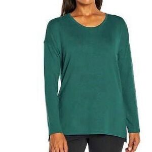 Banana Republic Teal Green Crewneck Long Sleeve Top SIZE Medium